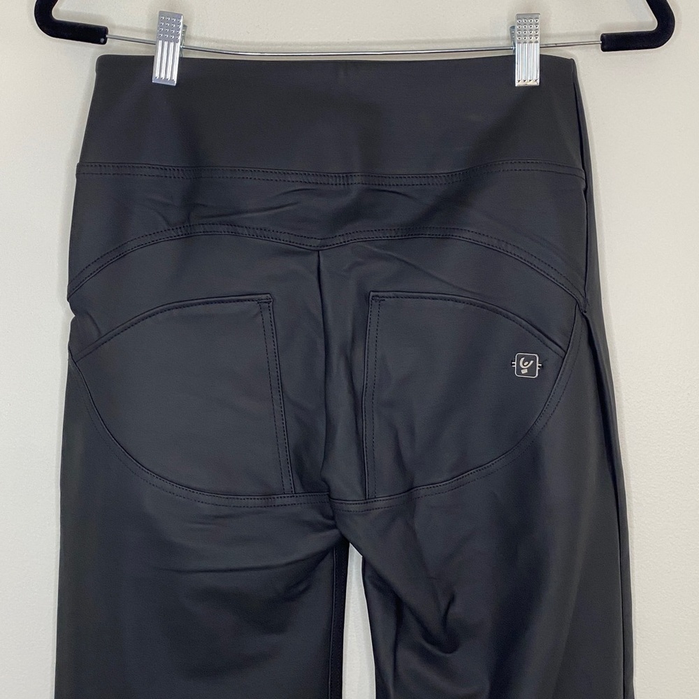 Freddy WRUP NWT High Waisted Straight Flare Trousers Black XL - Picture 7 of 9
